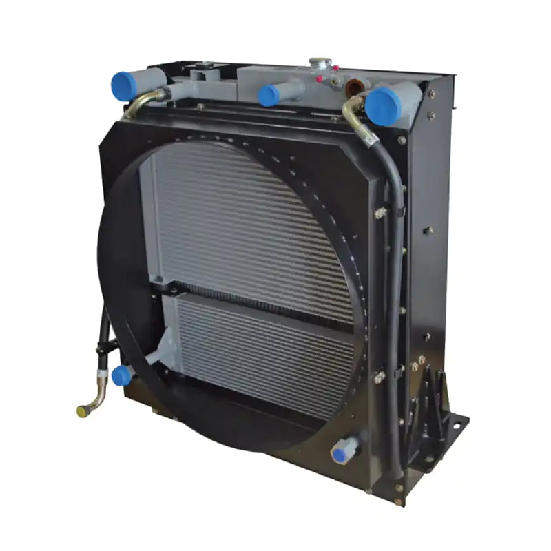 Heat exchanger for agriculture machinery
